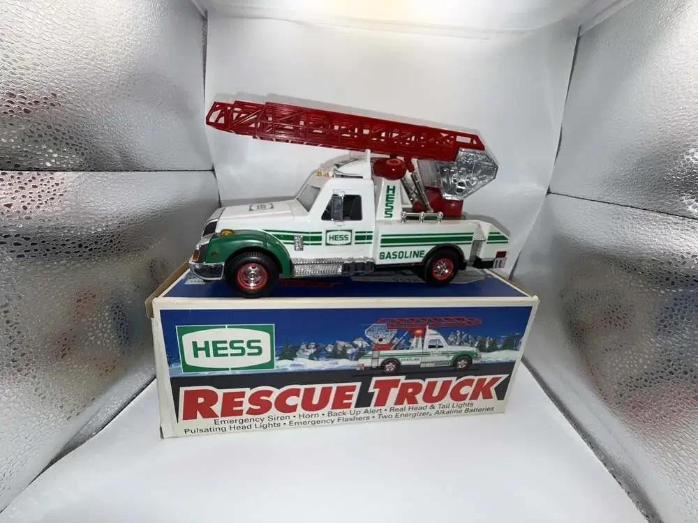 1994 Hess Rescue Truck Toy with Original Box